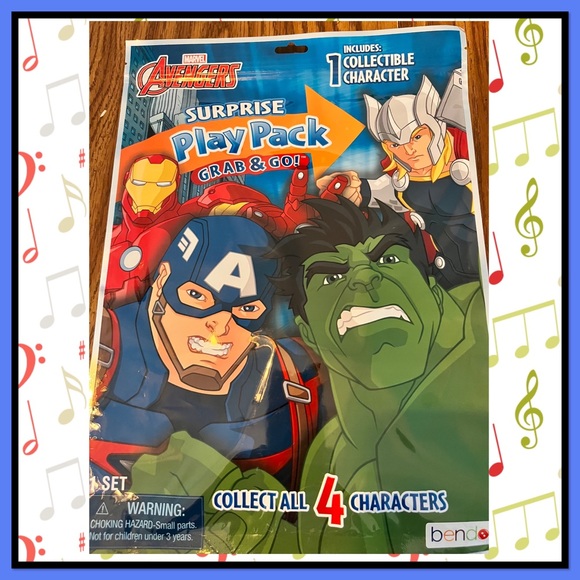 🌌New🌌Avengers Surprise Play Pack Grab & Go 🌌 - Picture 1 of 3